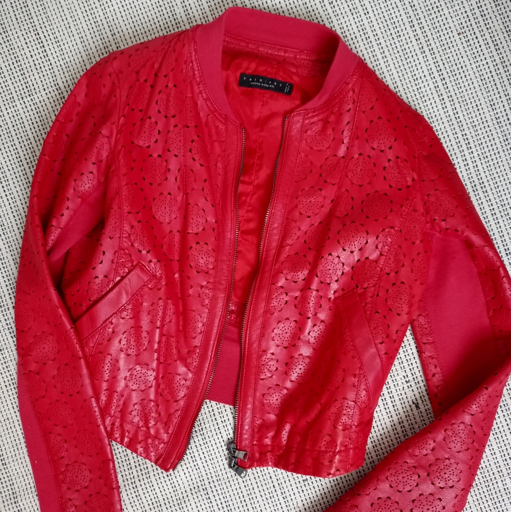 Leather jacket